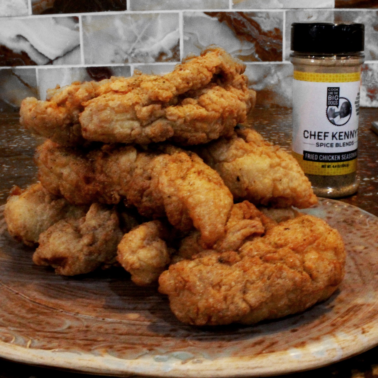 Chef Kenny Gilbert’s Ultimate Spice Blend Fried Chicken Low Sodium Seasoning