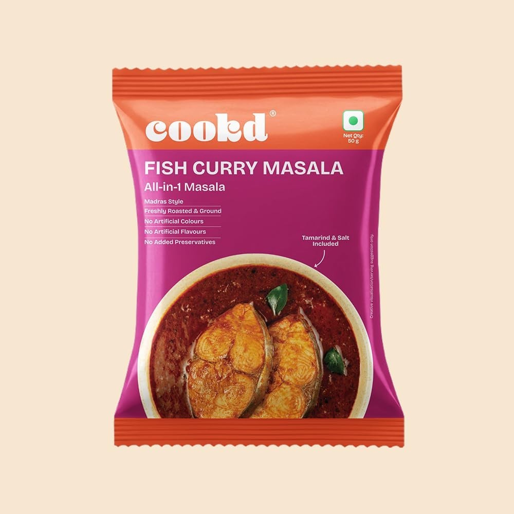 Cookd Fish Curry Masala – 50 g