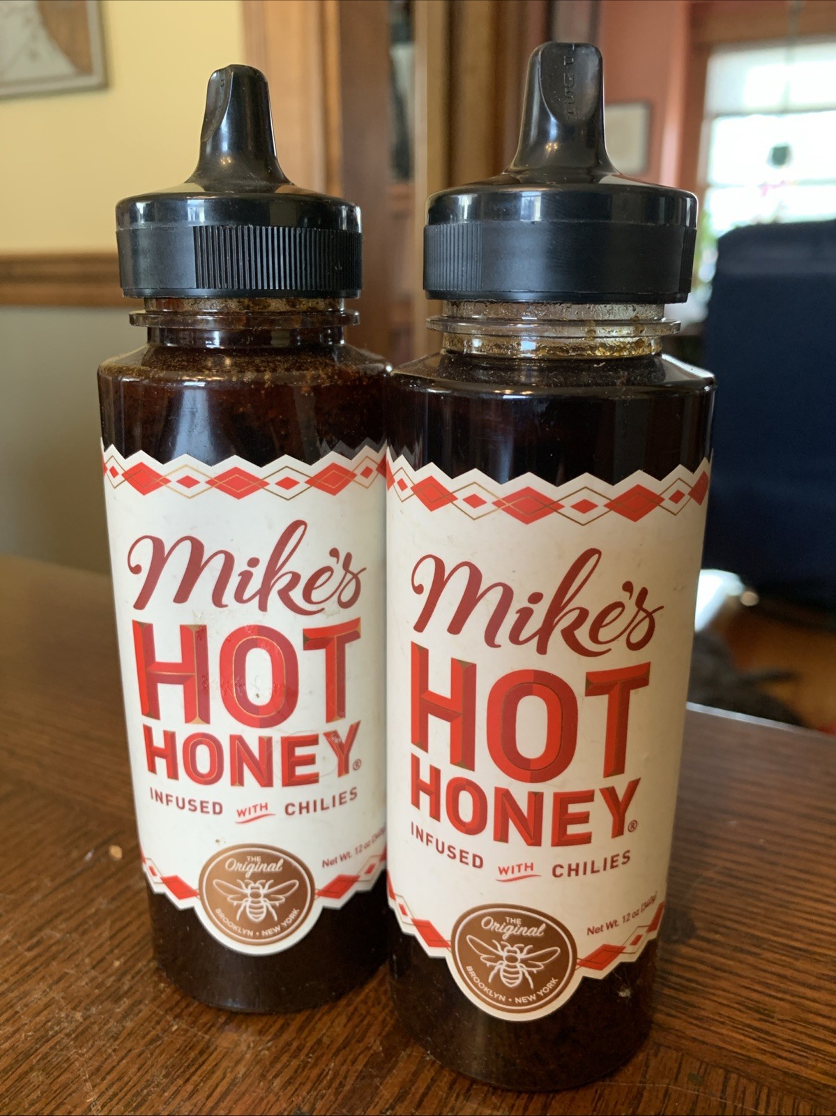 Mike’s @ Mike’s HOT HONEY @Honey & Chili Peppers @ 2x 340g/12oz (Pack Of 2)