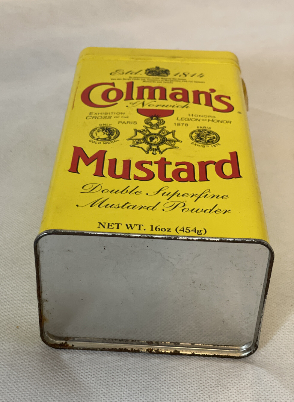 Colman’s, Dry Mustard Powder Tin This Item Is Preowned