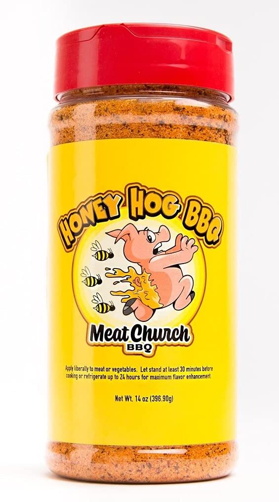 Meat Church Honey Hog BBQ Rub Combo 2 Pack 14 Ounces Gluten Free Seasoning
