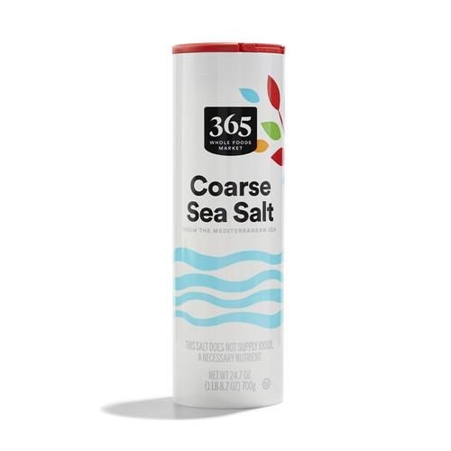 Whole Foods Market, Sea Salt Coarse, 24.7 Oz – Pack Of 2