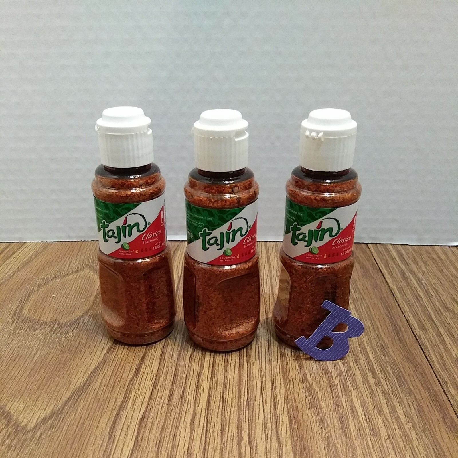 Tajin Clasico Seasoning w/Lime Mild . lot of 2 New. 1.6 Oz Bottles, Gluten Free