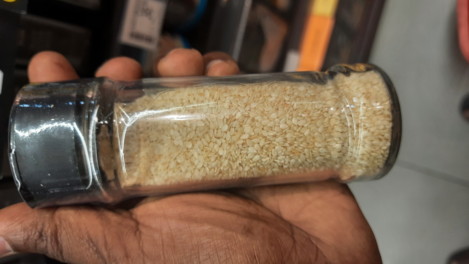 100% Natural Organic Sesame Seeds Seasoning White Hulled Raw oz 50g High Quality
