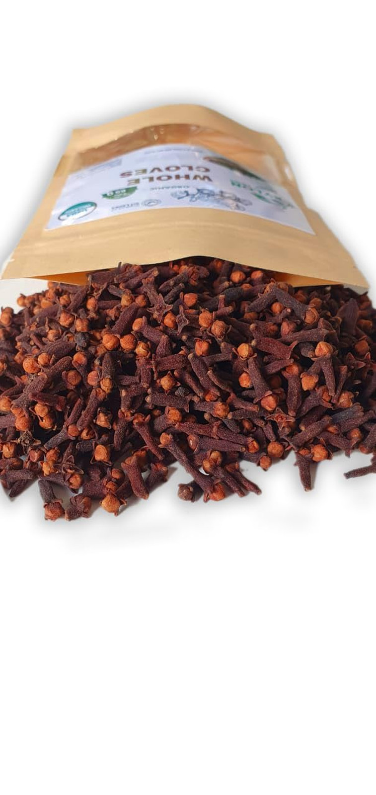 Organic Ceylon Cloves Whole 2.5 Oz USDA Organic Premium Grade Hand Picked Who…