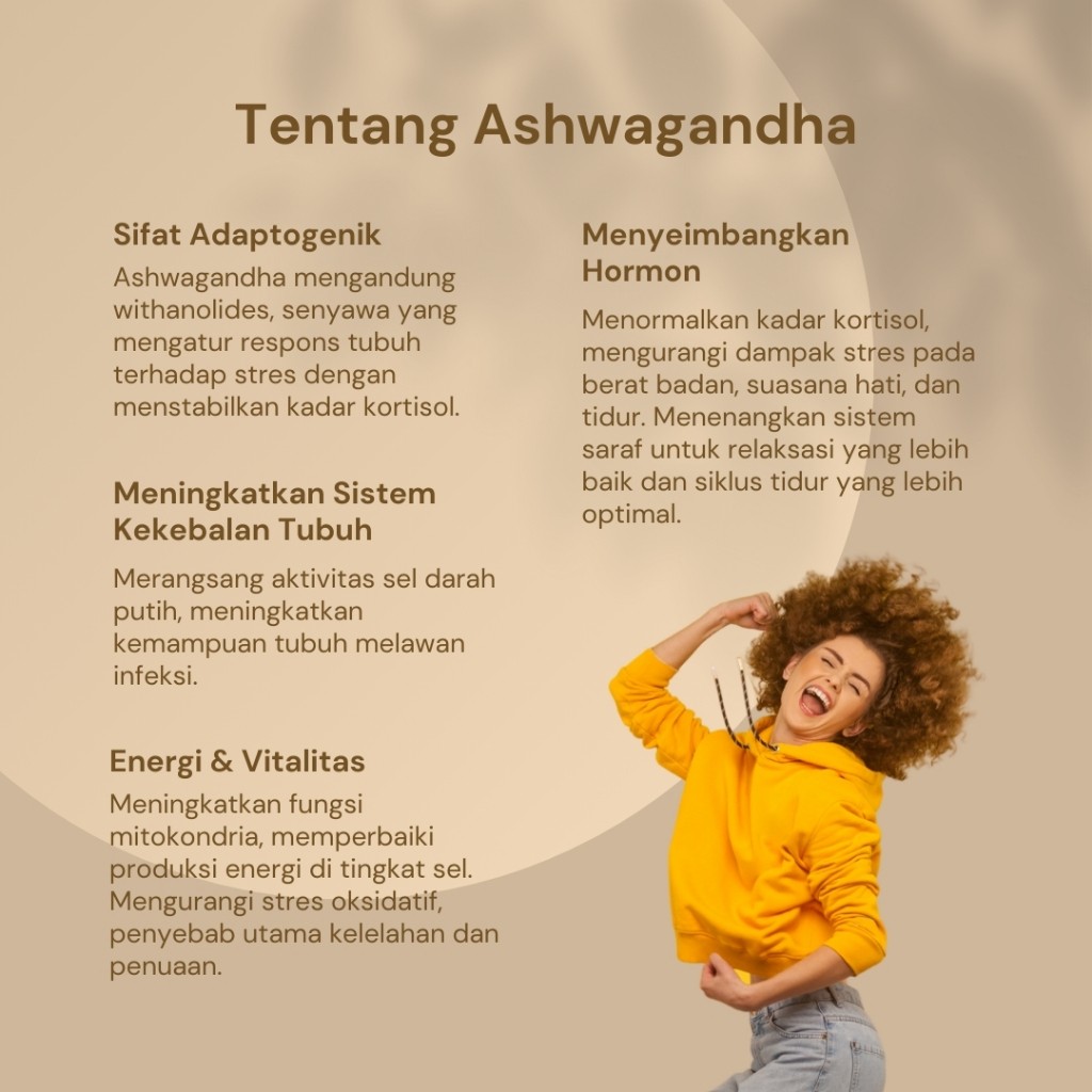 Organic Ashwagandha Powder 100g, smoothie mix, drink blend, plant-based, aroma