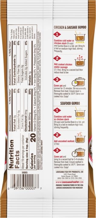 Louisiana Fish Fry Cajun Variety Bundle – Gumbo & Etouffee Bases (Pack of 1 E…