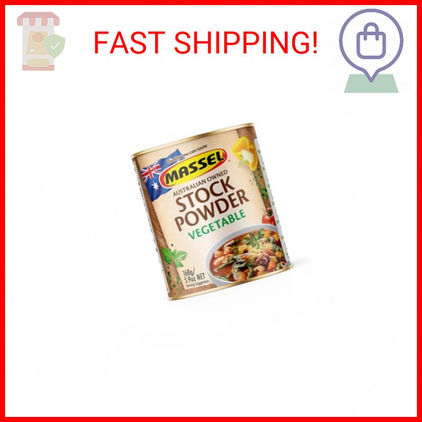 Massel Vegetable Bouillon Powder – Plant Based, Gluten Free, Low FODMAP, Fat Fre