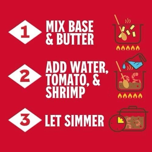 4 Louisiana Fish Fry New Orleans Style Shrimp Creole Base Mix 2.61oz