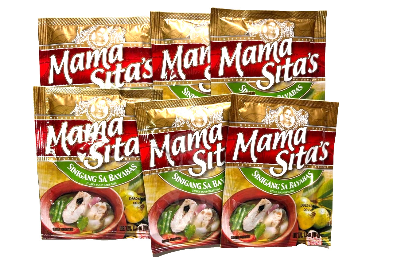 (6) Pck. Mama Sitas SINIGANG SA BAYABAS guava soup base Fast S&H