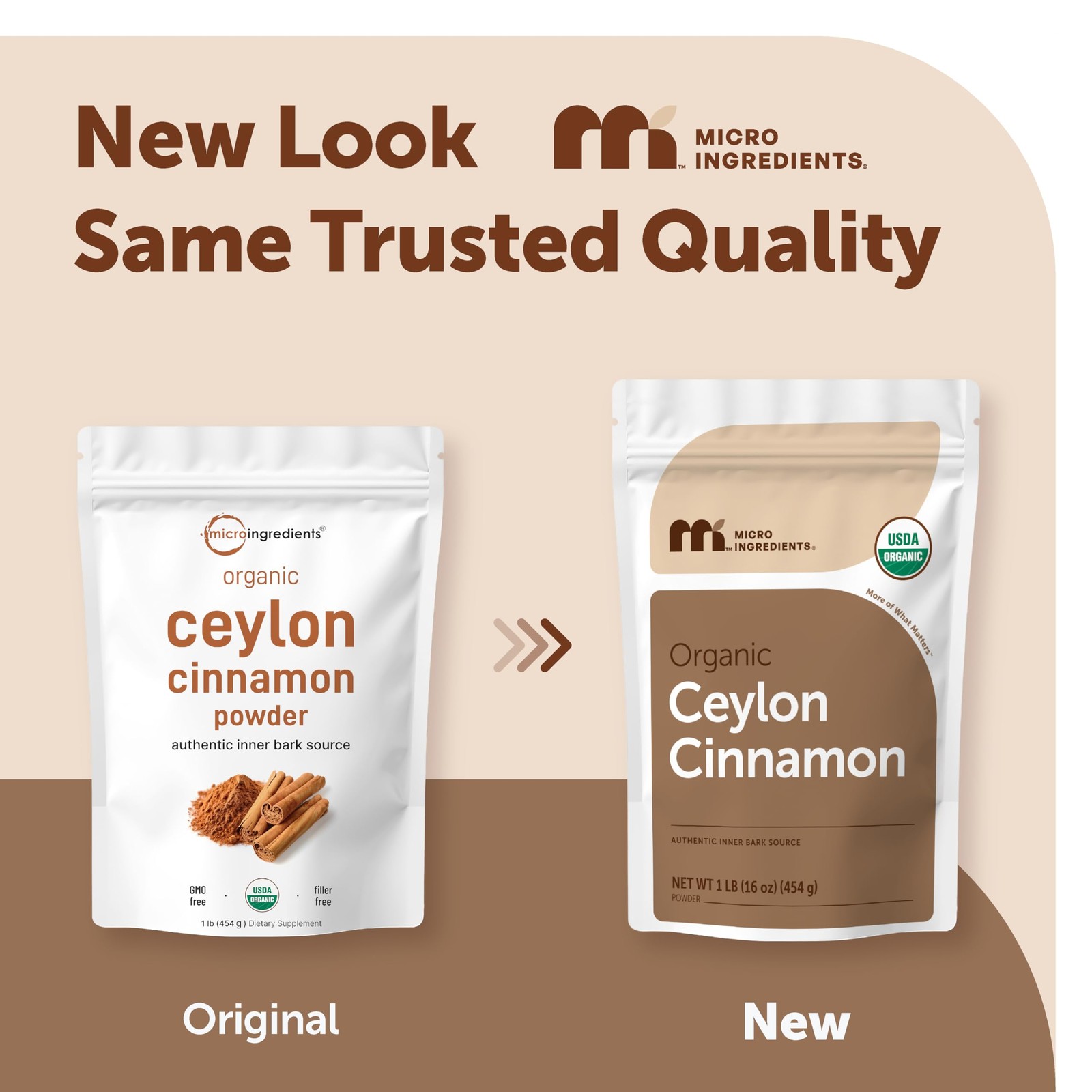Micro Ingredients Organic Ceylon Cinnamon Powder, 1 lb | 1 Pound (Pack of 1)