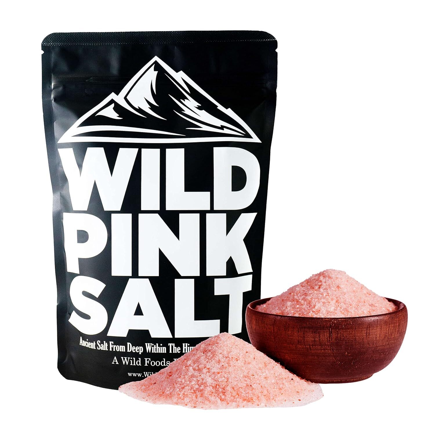 Organic Pink Himalayan Salt, Fine Ground Table And Cooking Salt, 16 O