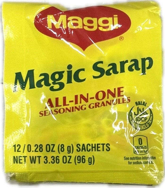 Maggi Magic Sarap All-In-One Seasoning Granules, Halal, 12 Sachets, 3.36oz