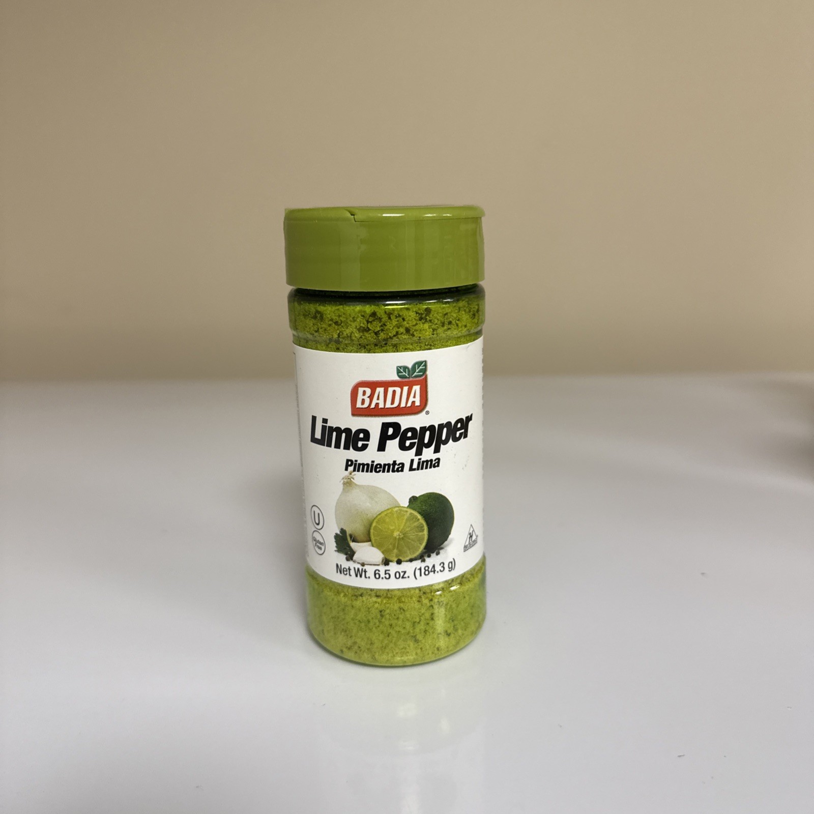 6.5 oz Badia Lime Pepper Seasoning Powder/ Sazon/Pimienta Limon/All Purpose