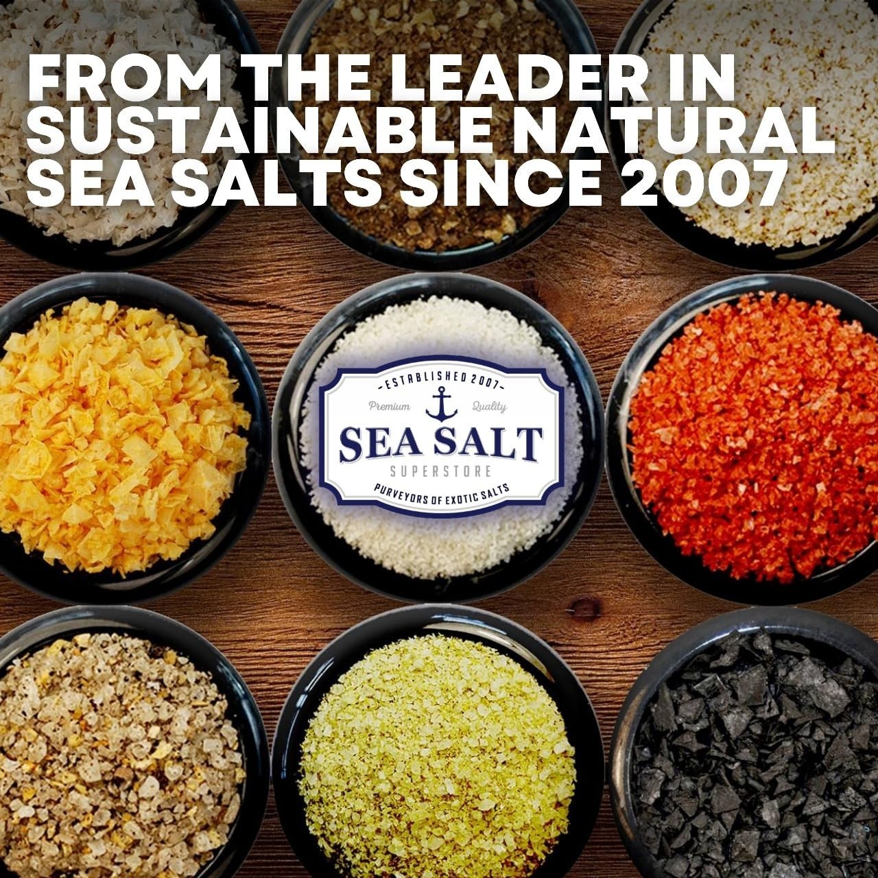 Flaky Hand-Harvested Fleur de Sel Sea Salt Flakes – Elevate Your Baking! 7oz