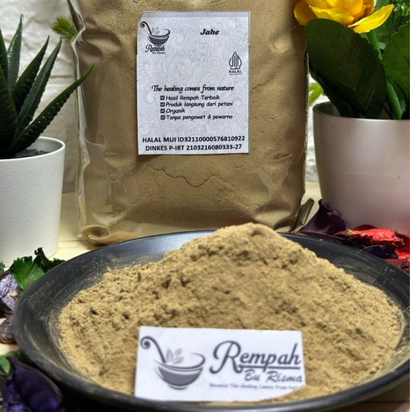 Jahe Merah Bubuk 50g Indonesian Red Ginger Powder, Mindful Cooking Aroma Ritual