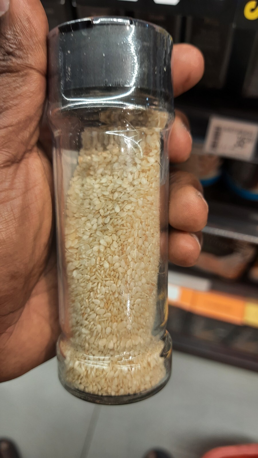 100% Natural Organic Sesame Seeds Seasoning White Hulled Raw oz 50g High Quality