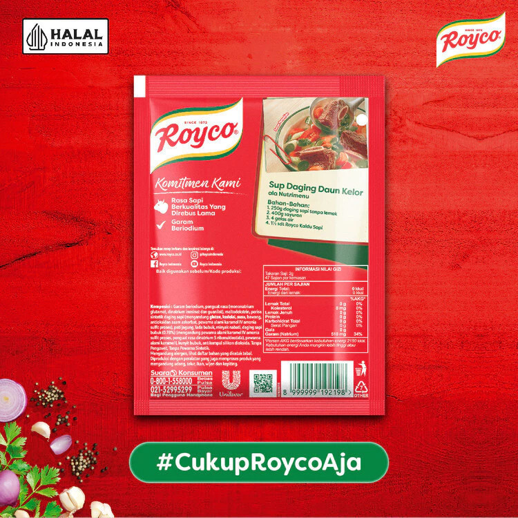 2x 220g Royco Beef Stock Seasoning