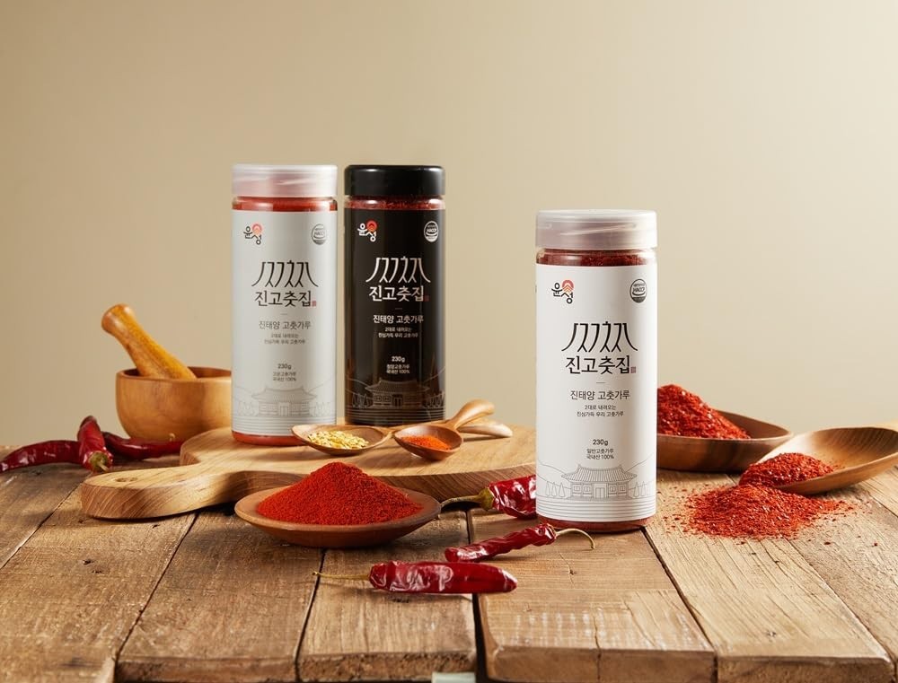 Korean Red Pepper Powder 100% Sun-Dried Chili Pepper 5 Types