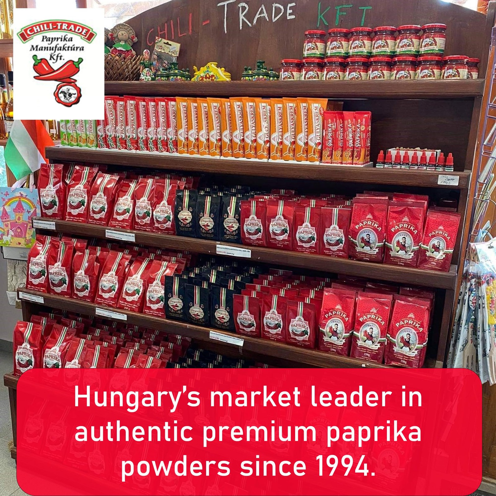 Hungarian Sweet Paprika (8.8oz/250g) Imported from Kalocsa, Hungary 250g