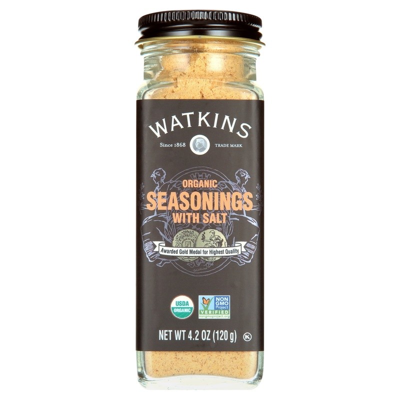 Organic Spice Jar Seasoning Salt Garlic Celery Herbs Gluten Free Kosher