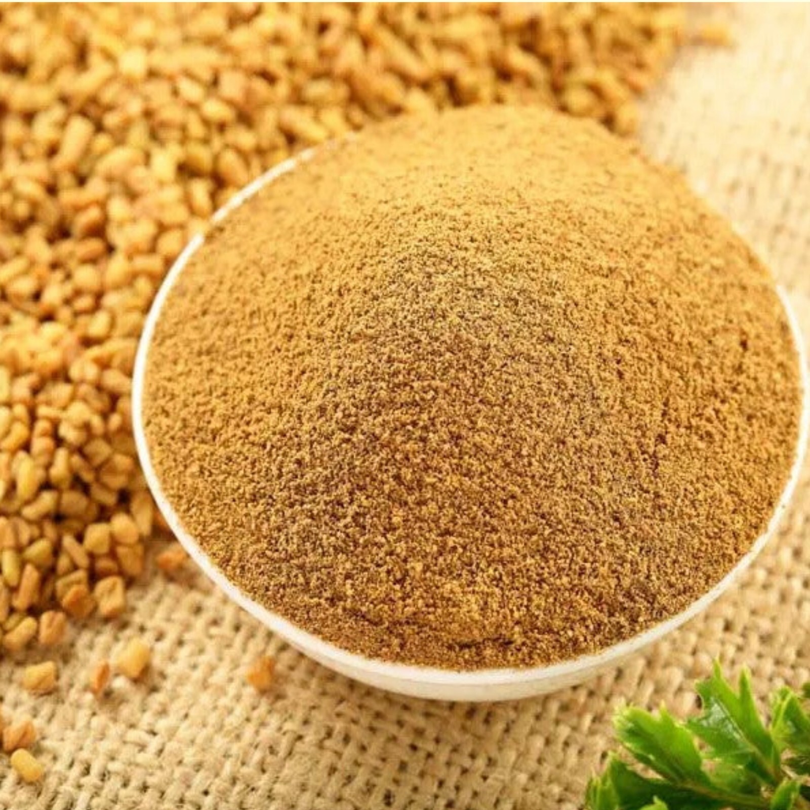 Fenugreek Seeds Ground Powder Pure Natural Organic ~ Trigonella Foenum Graecum