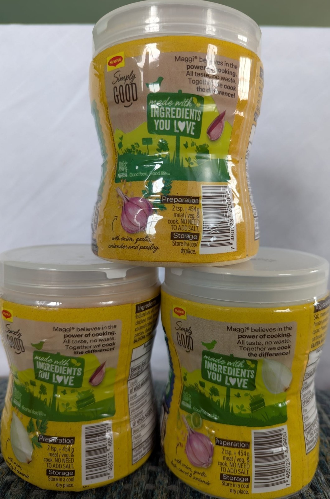 Maggi Season-Up! 3-Pack Bundle (All Purpose, Chicken, Fish) – Authentic Jamaican