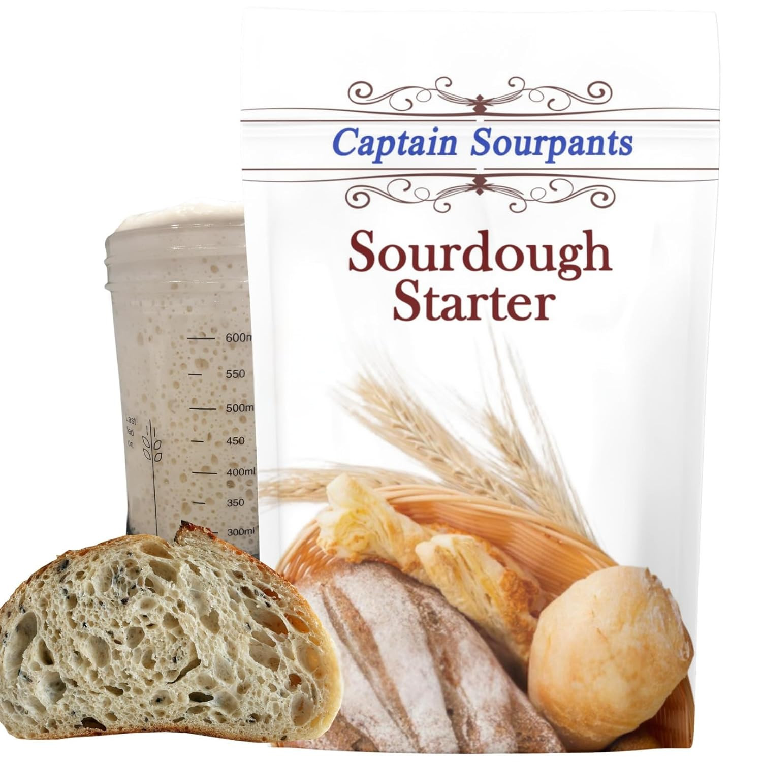 Mature Sourdough Starter Culture – 100+ Years Old Dehydrated Sourdough Starter K
