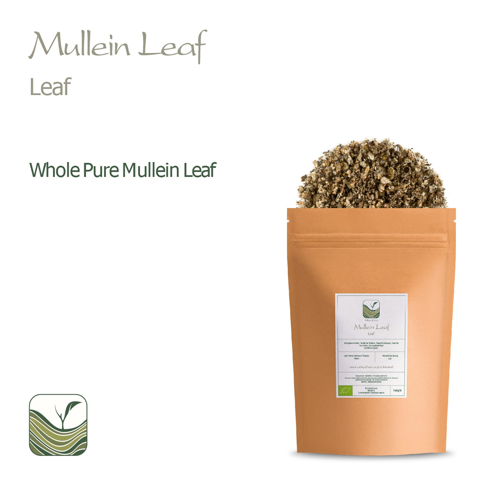 Mullein Leaf Organic Tea Herb – Gordolobo Tea Verbascum – Mullen Leaf Tea Mul…
