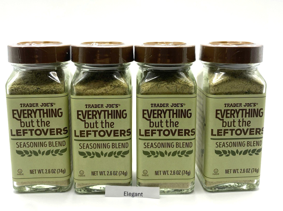 4 Packs Trader Joe’s Everything but The Leftovers Seasoning Blend 2.6 oz Each
