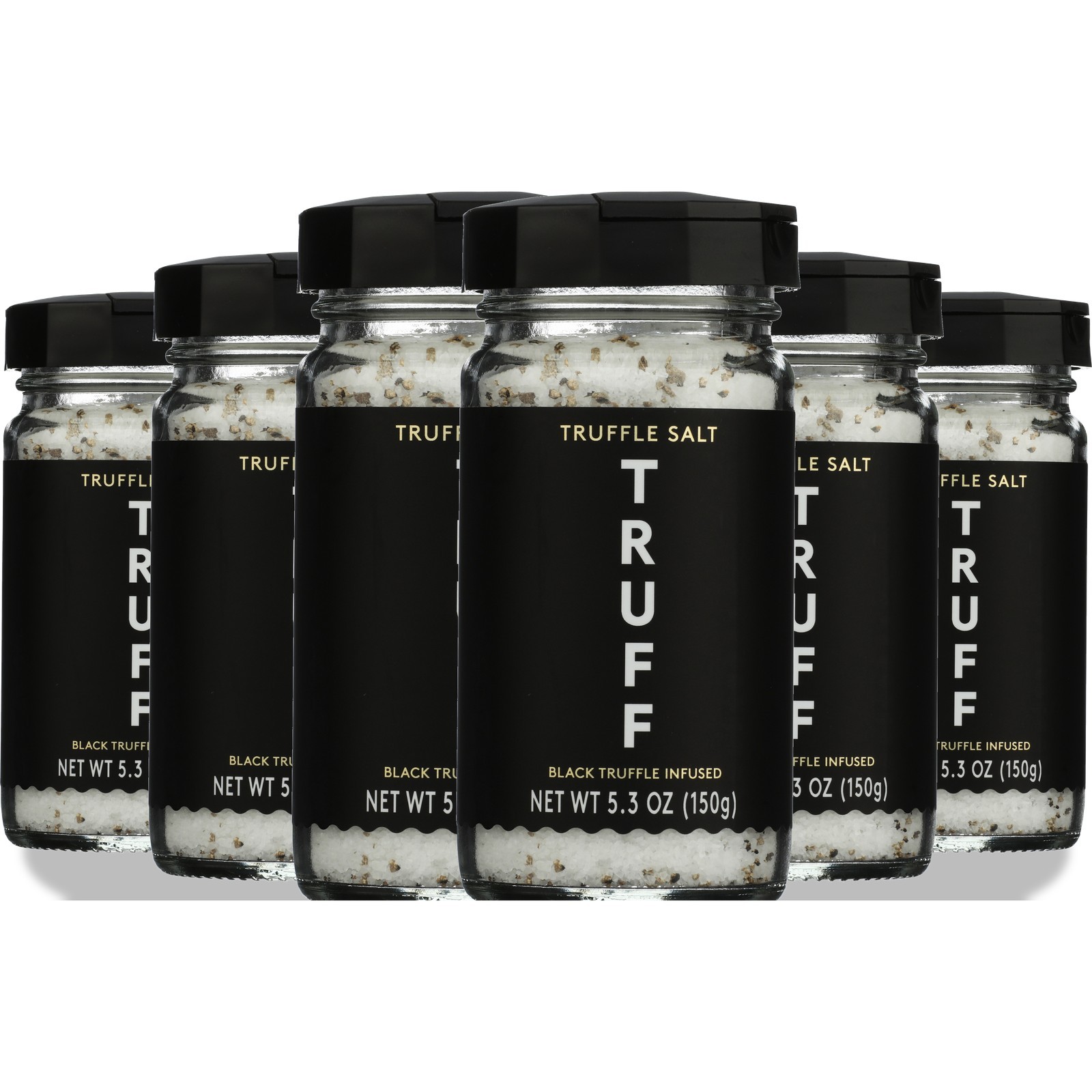 5.3 Oz Truff Black Truffle Infused Salt 6 Pack