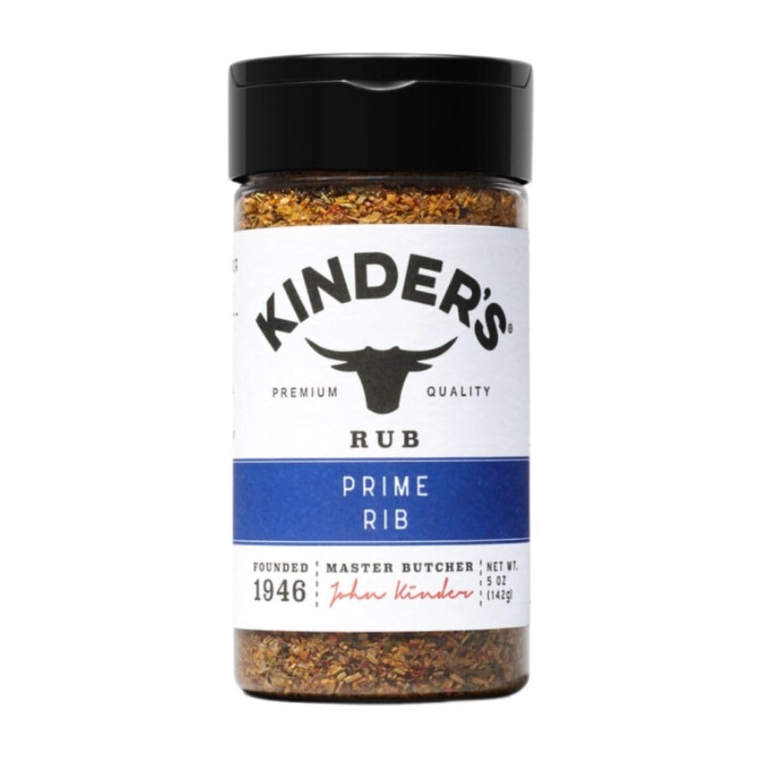 Kinders Prime Rib Rub 5 Ounce Premium Seasoning Blend for Steak and Meat