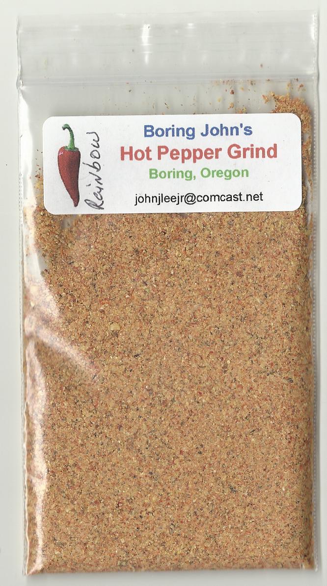 Hot Rainbow Pepper Powder 0.5 OZ (14 g) – Be Very Careful