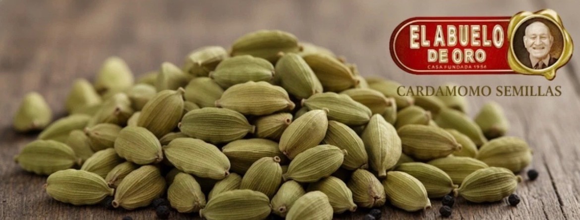 GREEN Cardamom Grain 460g El Abuelo de Oro – Premium Gourmet Intense Aroma