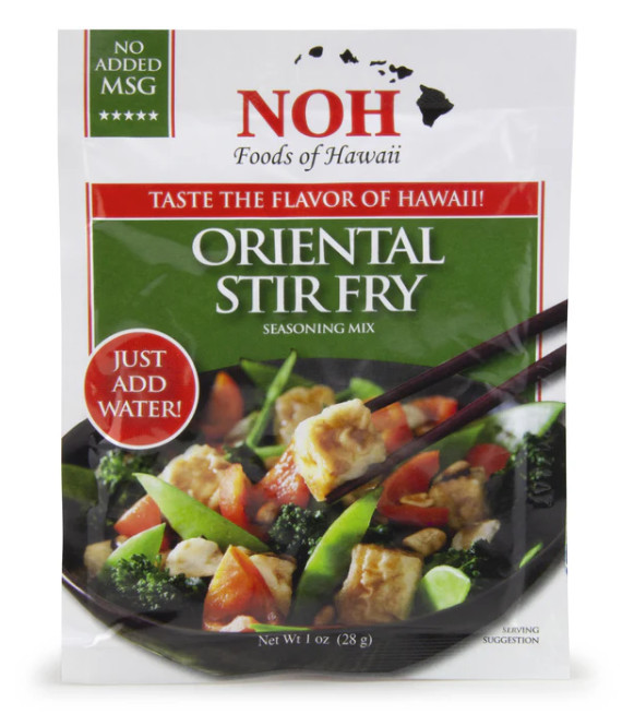 NOH Foods of Hawaii Oriental Stir Fry Seasoning Mix 1oz. Packet x1
