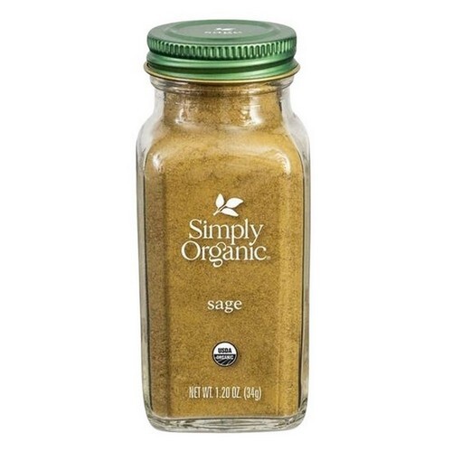 Simply Organic Sage Leaf Ground 1.20 Oz