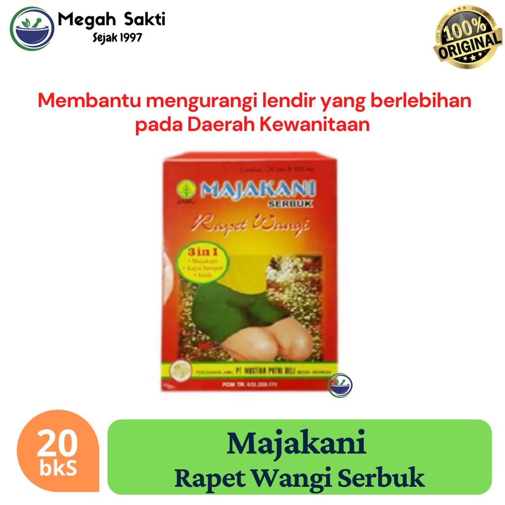 Majakani herbal powder sachets 20 bks intimate care ritual