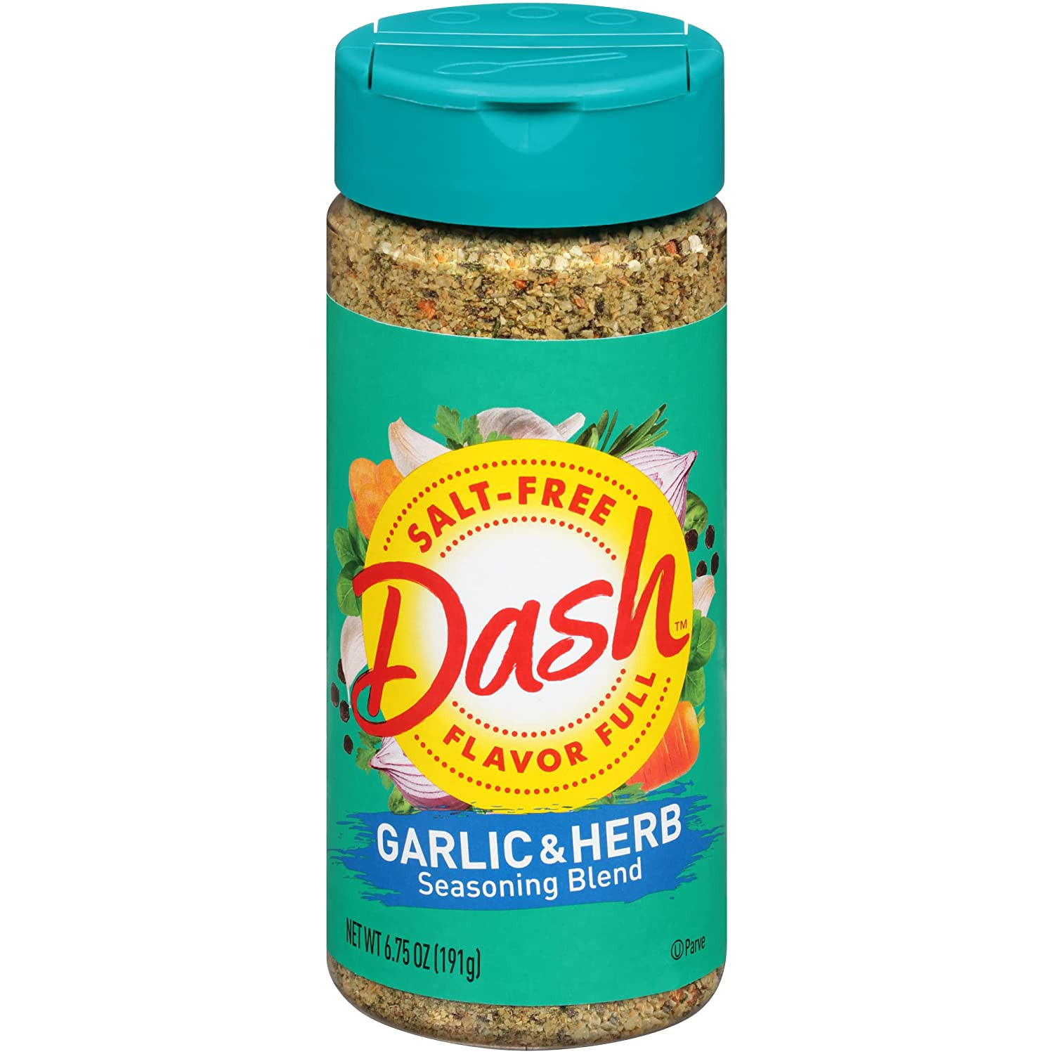 Salt-Free Seasoning Blend, Garlic & Herb, 6.75 Ounce