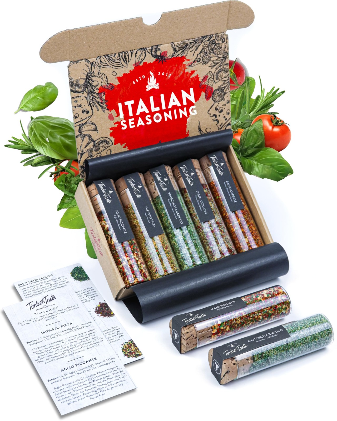 Italian Spice Gift Set 1 Pack Gourmet Flavors Seasoning Men Women Birthday