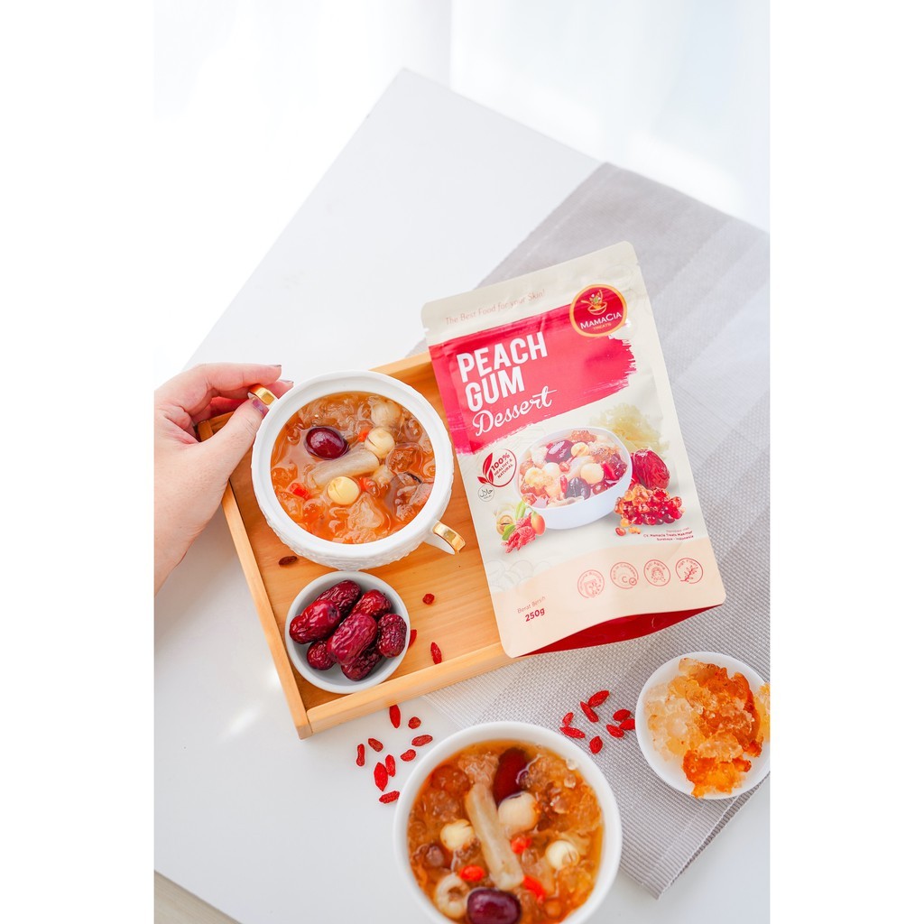 Peach Gum Dessert Mix Kit 250g | Simple Pack | Traditional Sweet Soup