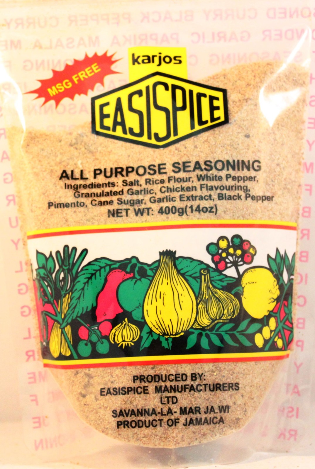 Easispice Jamaican Seasoning 14 Ounce Perfect For Jerk Oxtail Chicken Fish