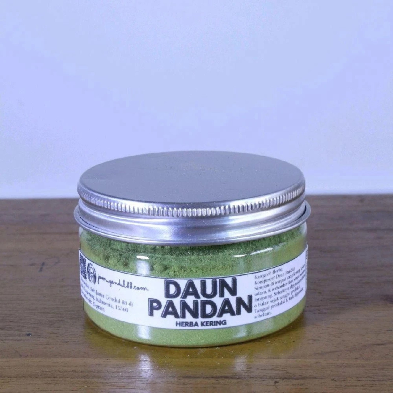 Premium PANDAN Leaves Powder 25g Natural Aromatic Herb for Cooking & Herbal Tea