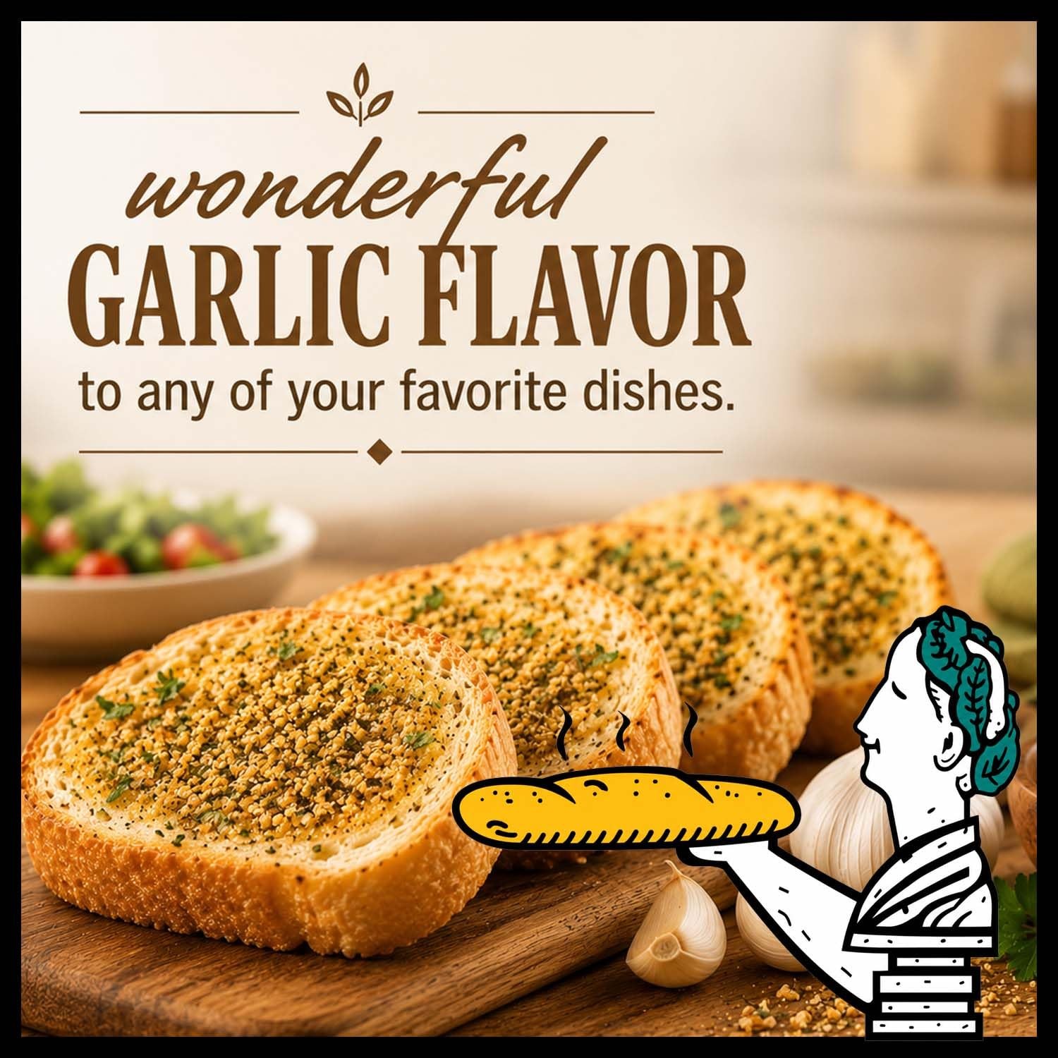 Johnny’s Garlic Spread and Seasoning, 18 Oz 18 ounce (Pack of 1), Green