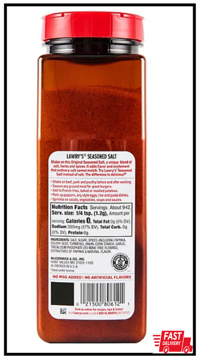 Lawry’s Seasoned Salt (40 oz. x 2pk)