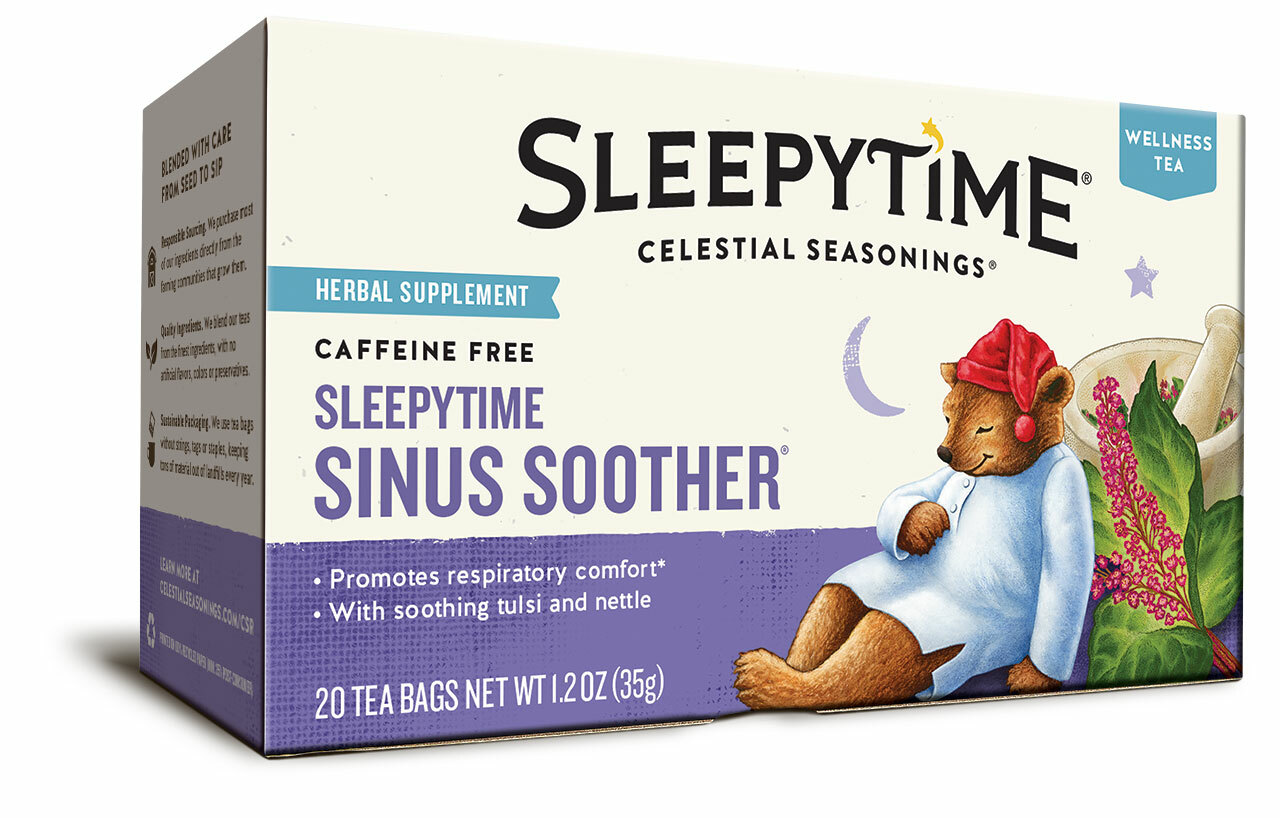 Celestial Seasonings Sleepytime Sinus Soother Tea (Pack of 3)