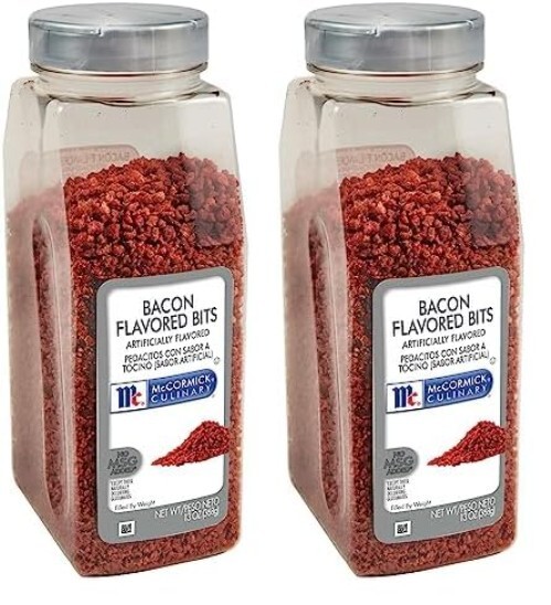 Delicious 2-Pack of 3 Oz Bacon Flavored Bits – Enhance Your Favorite Recipes