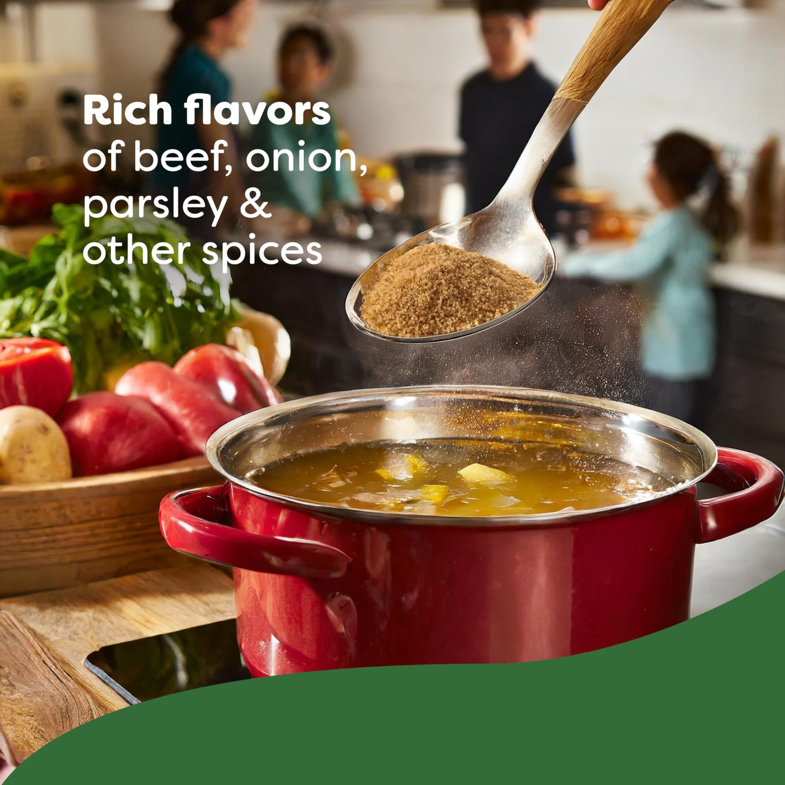 Knorr Granulated Beef Bouillon 32 Ounce Fat Free Natural Flavoring Seasoning
