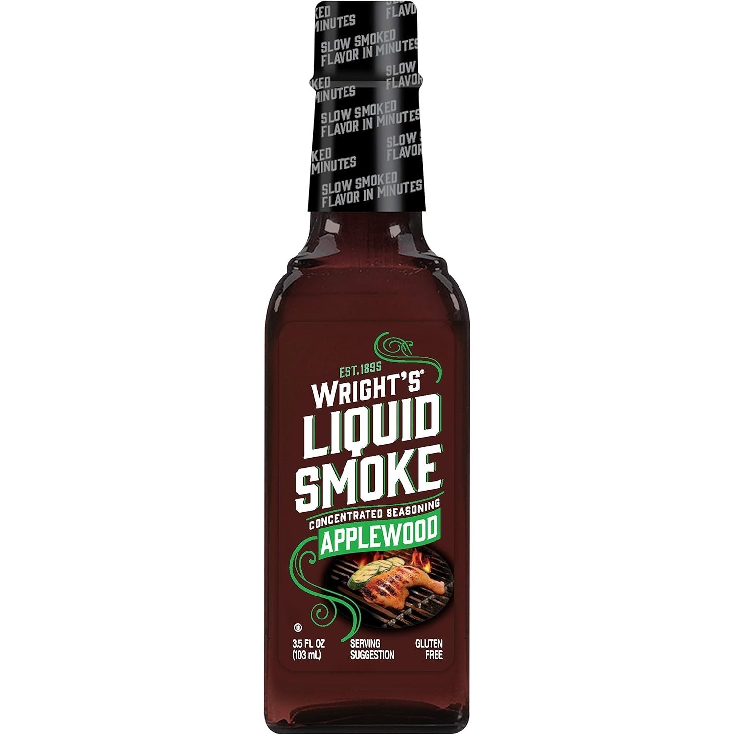 Wrights Liquid Smoke Applewood 35 Ounce