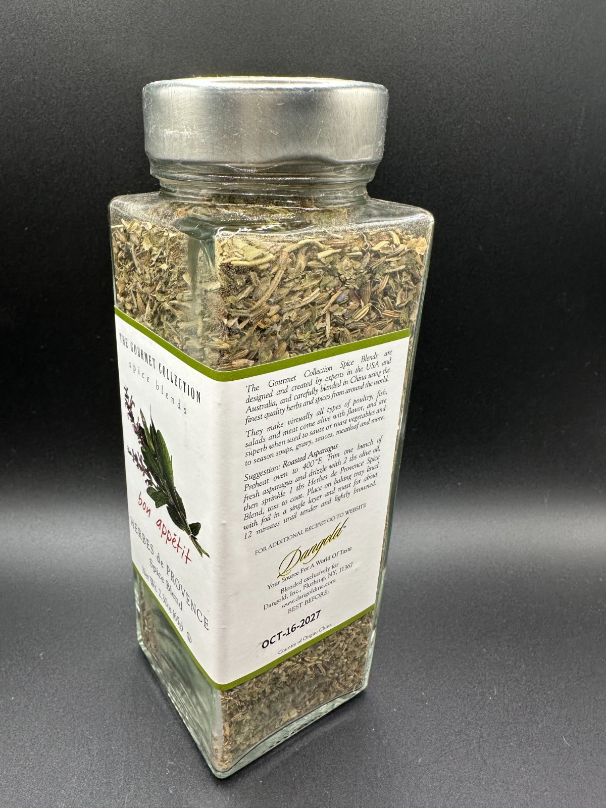 GOURMET COLLECTION HERBS de PROVENCE Spice Blend Large 2.3 oz Exp 10/2027