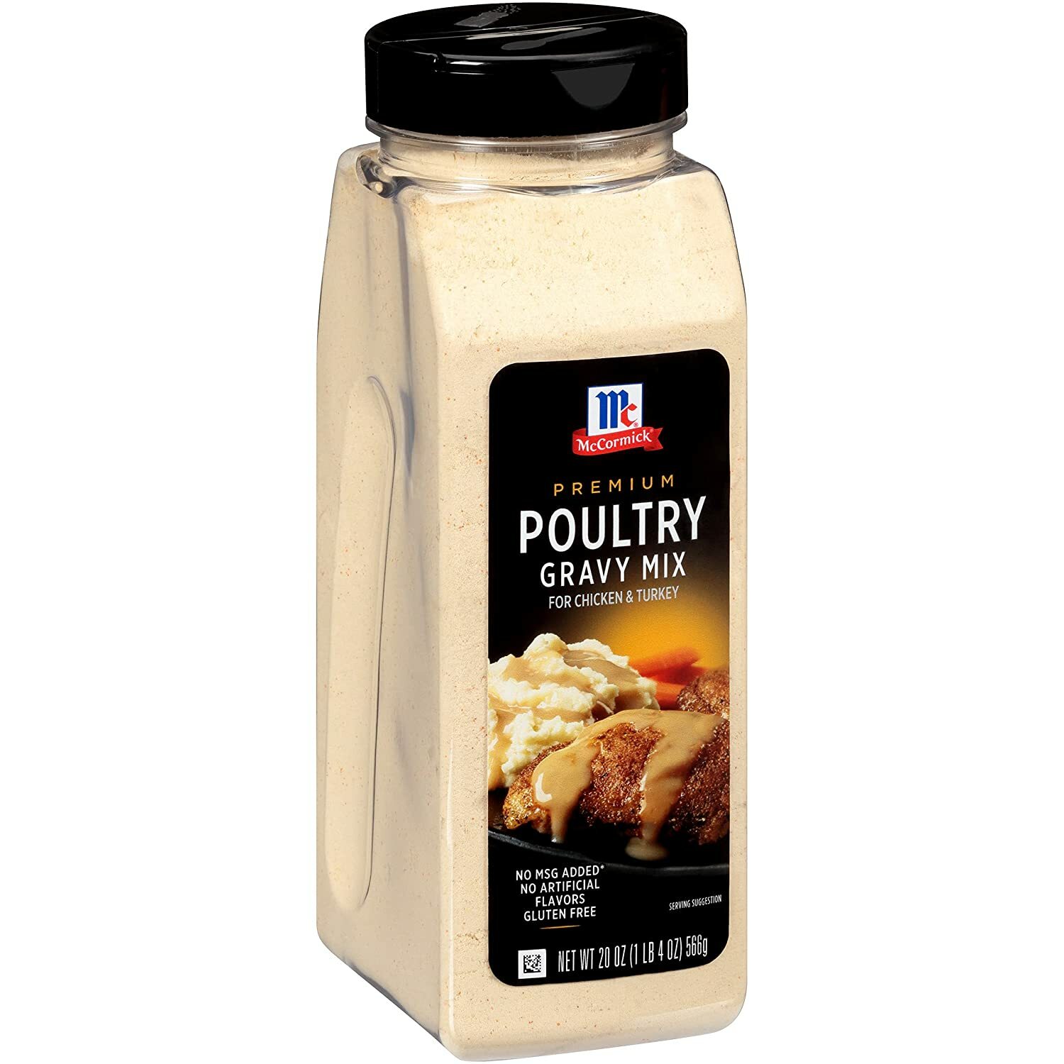McCormick Premium Poultry Gravy Mix fo Chicken Turkey Sauce Soup Thickener 20 oz